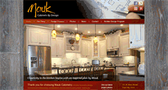 Desktop Screenshot of maukcabinets.com